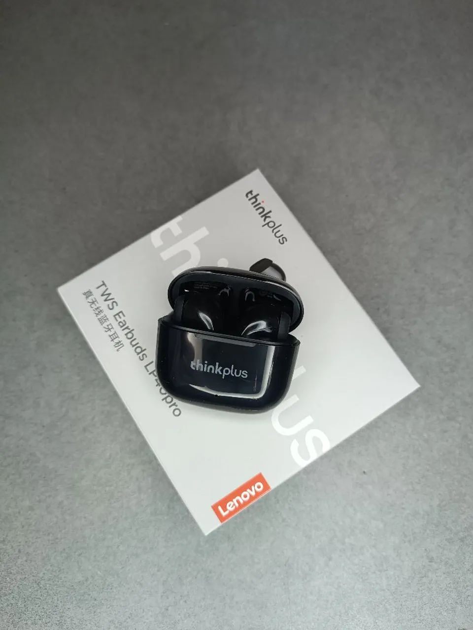 Fone bluetooth Lenovo LP40 PRO preto