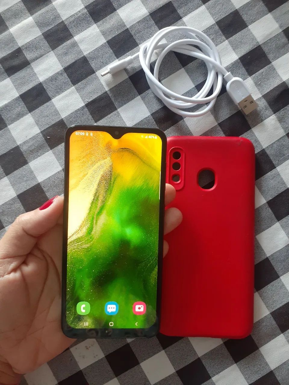 CELULAR A20 32 GIGA TODO BOM NENHUM DEFEITO  - Foto 3