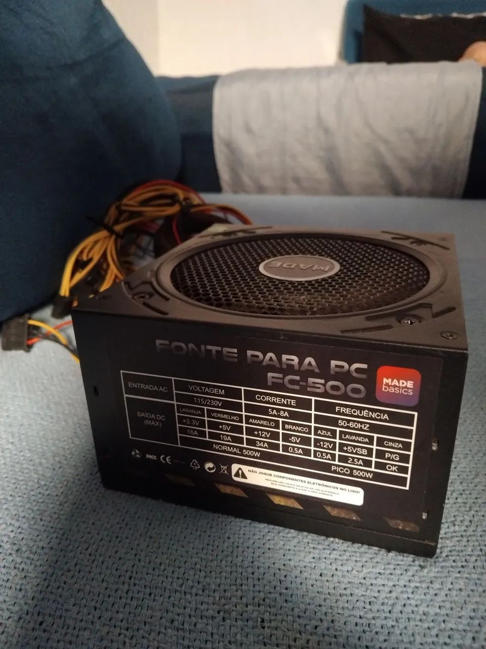 Fonte 500w bivolt  - Foto 3