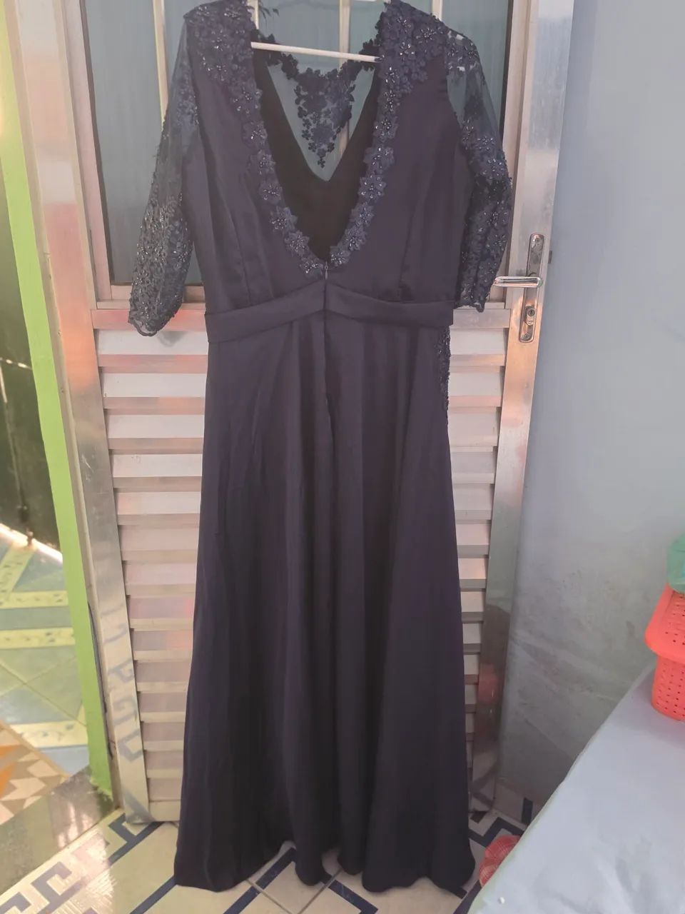 VESTIDO SOCIAL LONGO - Foto 5