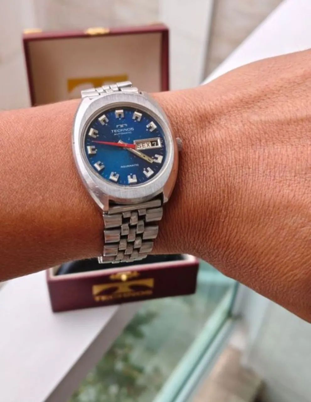Relógio Technos Aquamatic ETA 2789 revisado