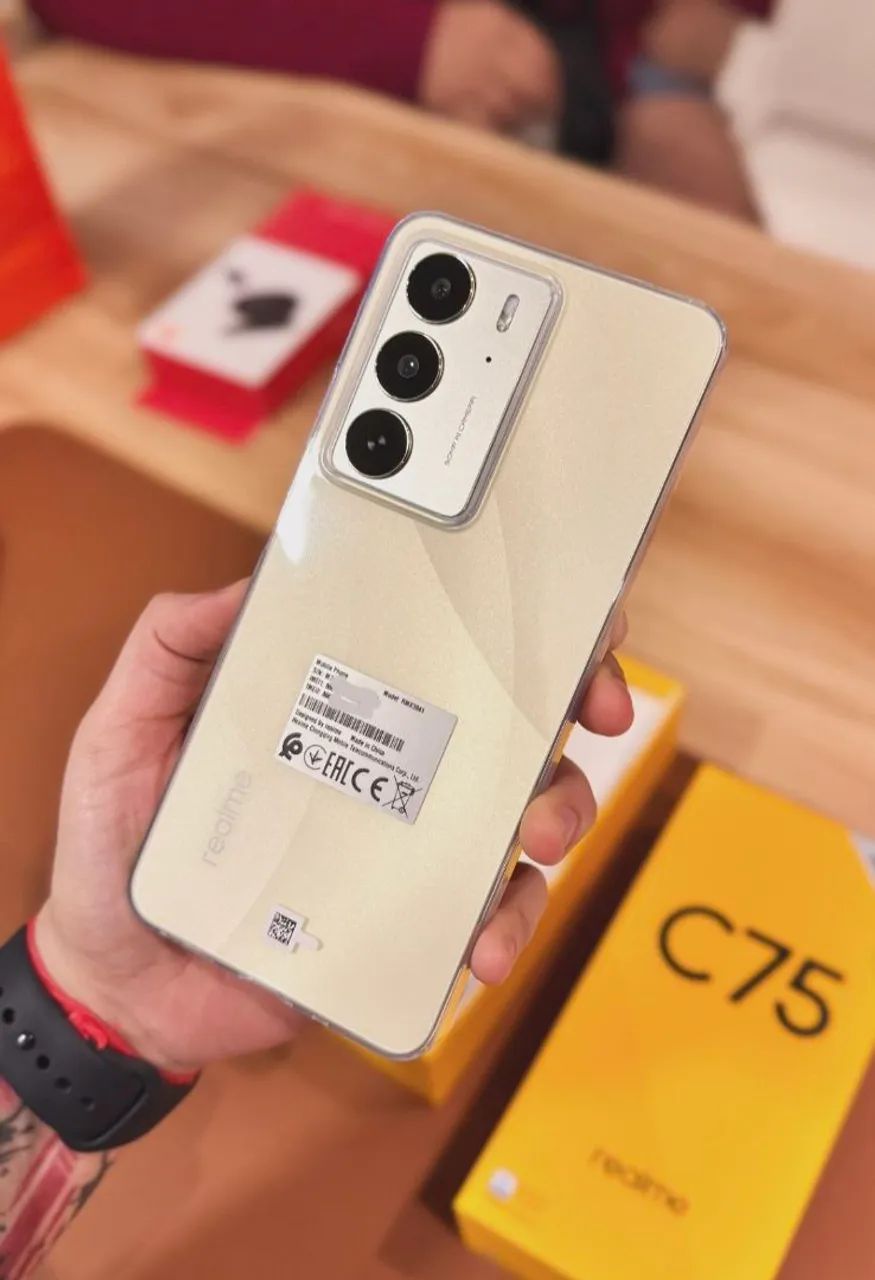 Realme C75 - Tooop - Prova D'Agua 256/8 Dourado - Global