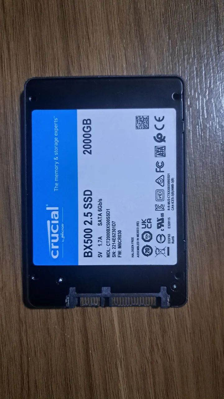 Ssd 2tb crucial - Foto 2
