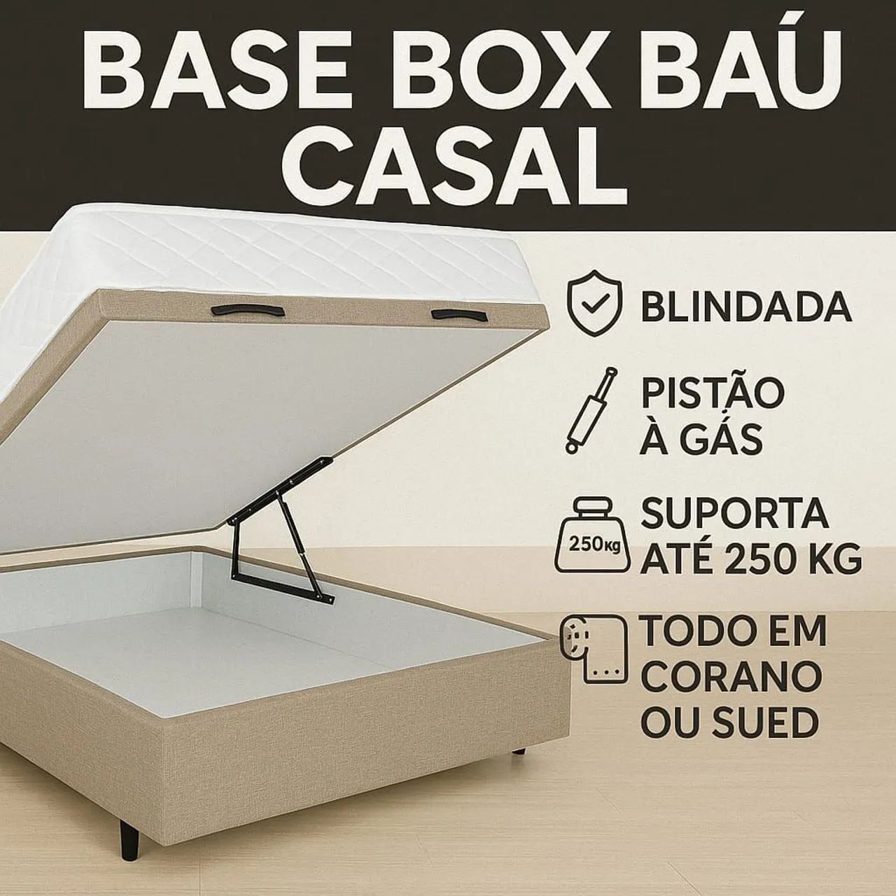 Base Box Baú  - Foto 2