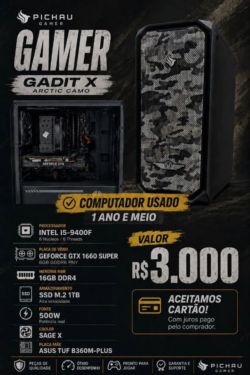 PC GAMER PICHAU  - Foto 4