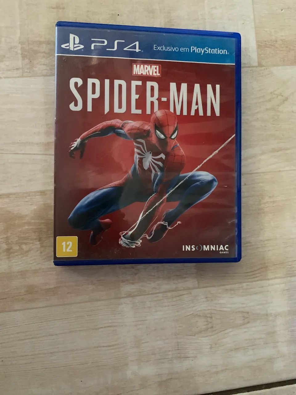 CD do Spider-Man PS4 