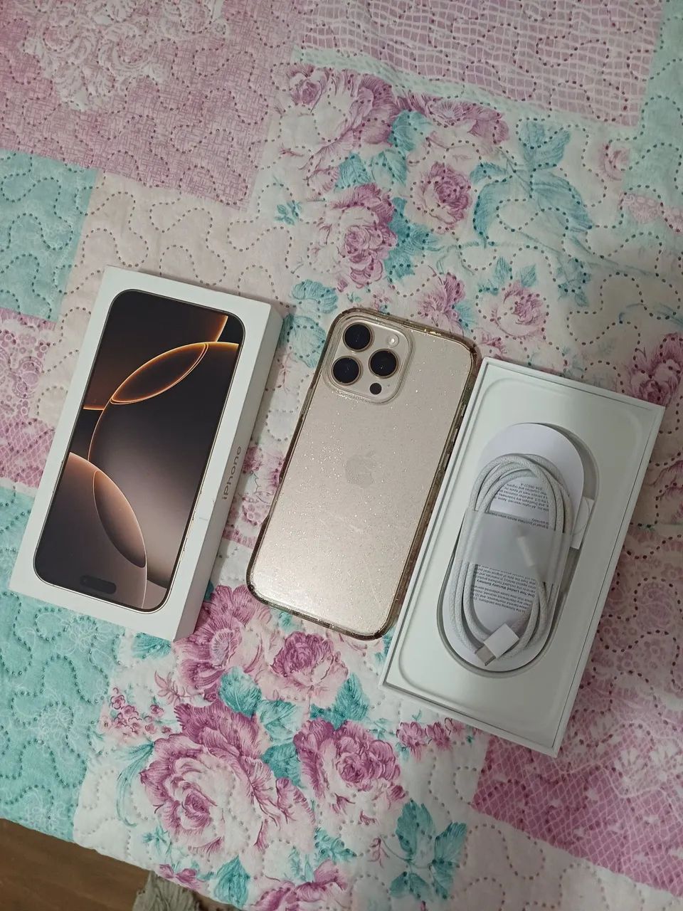 Iphone 16 pro max deserto titânio 