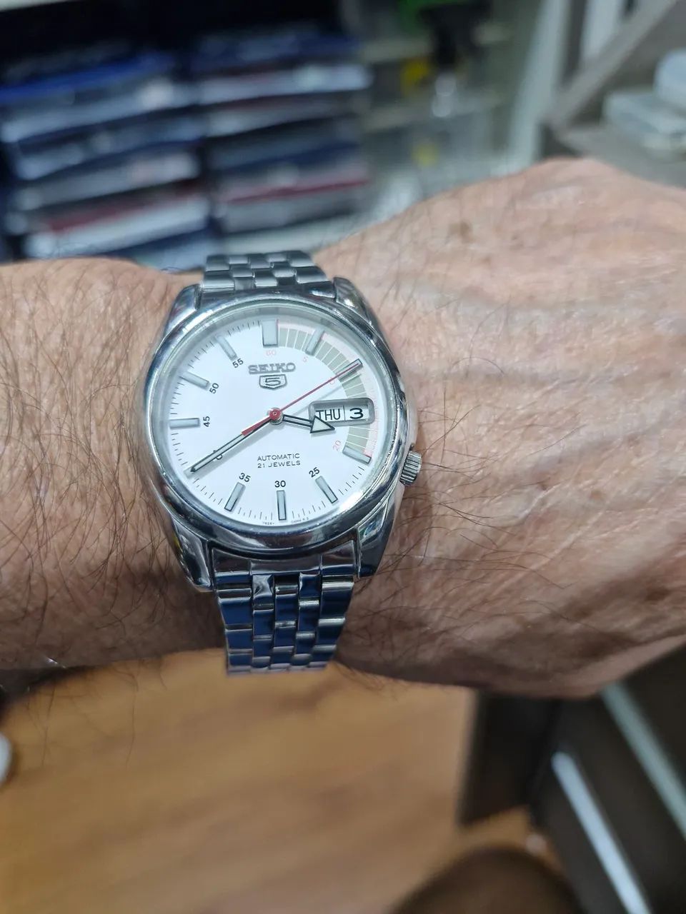 Relógio Seiko 5 SNKK 25