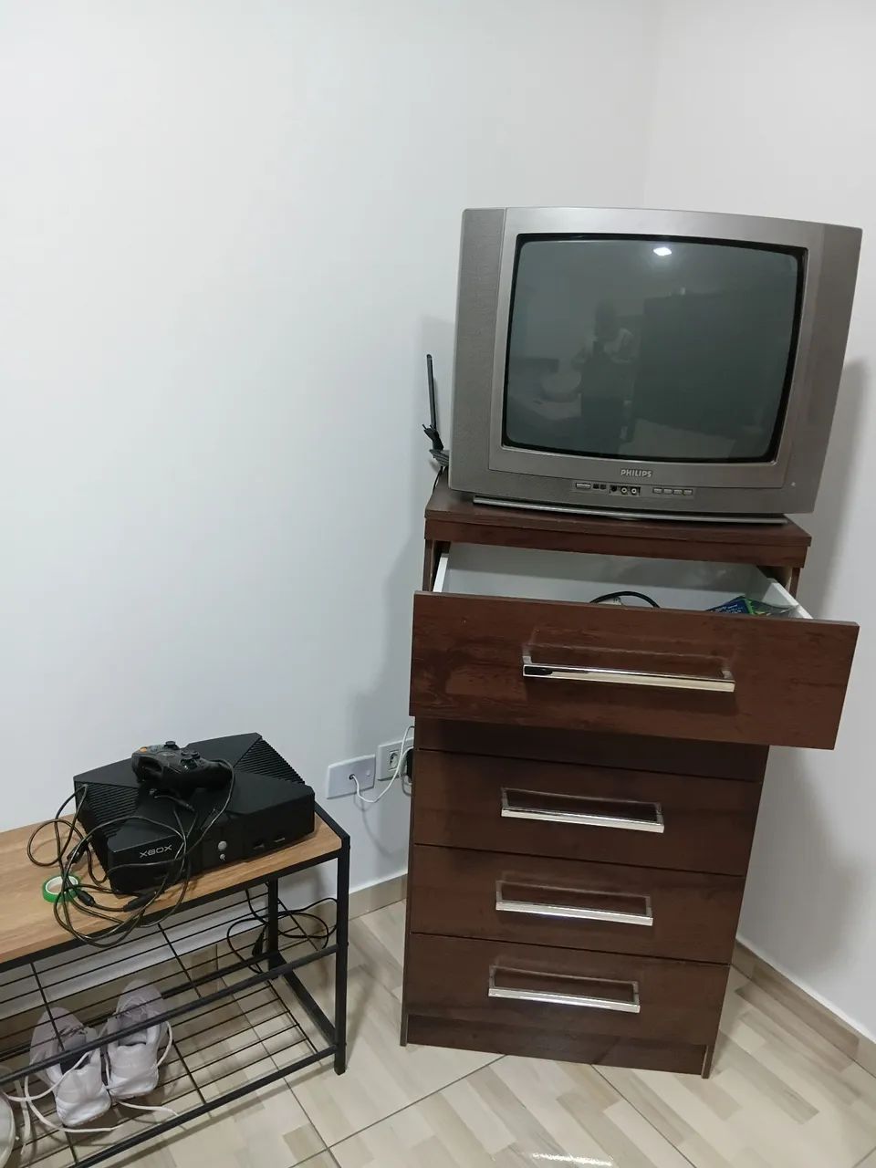 Vídeo game mais tv 21 polegadas 