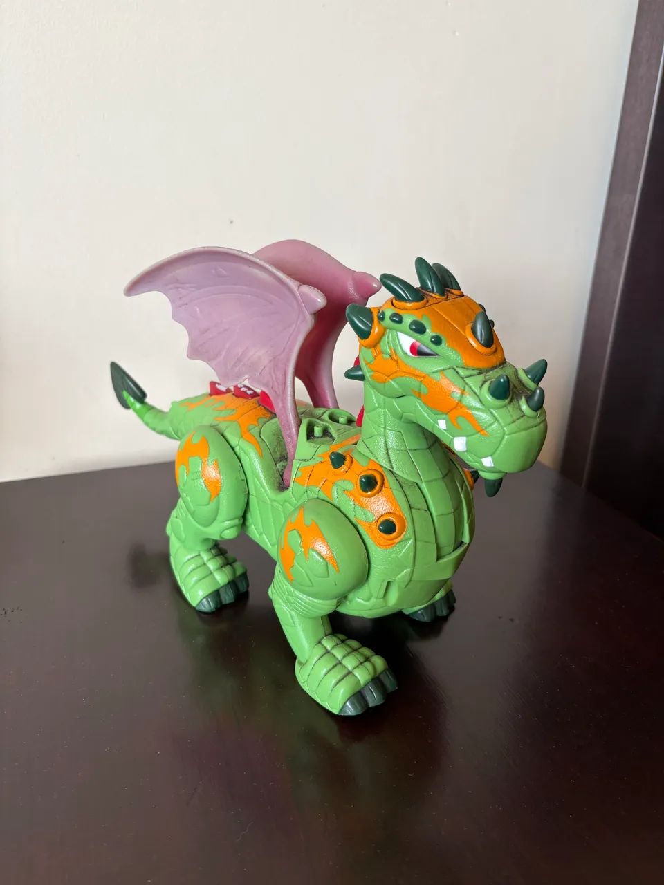 Dragão verde - 2007 Imaginext Fisher Price  - Foto 2