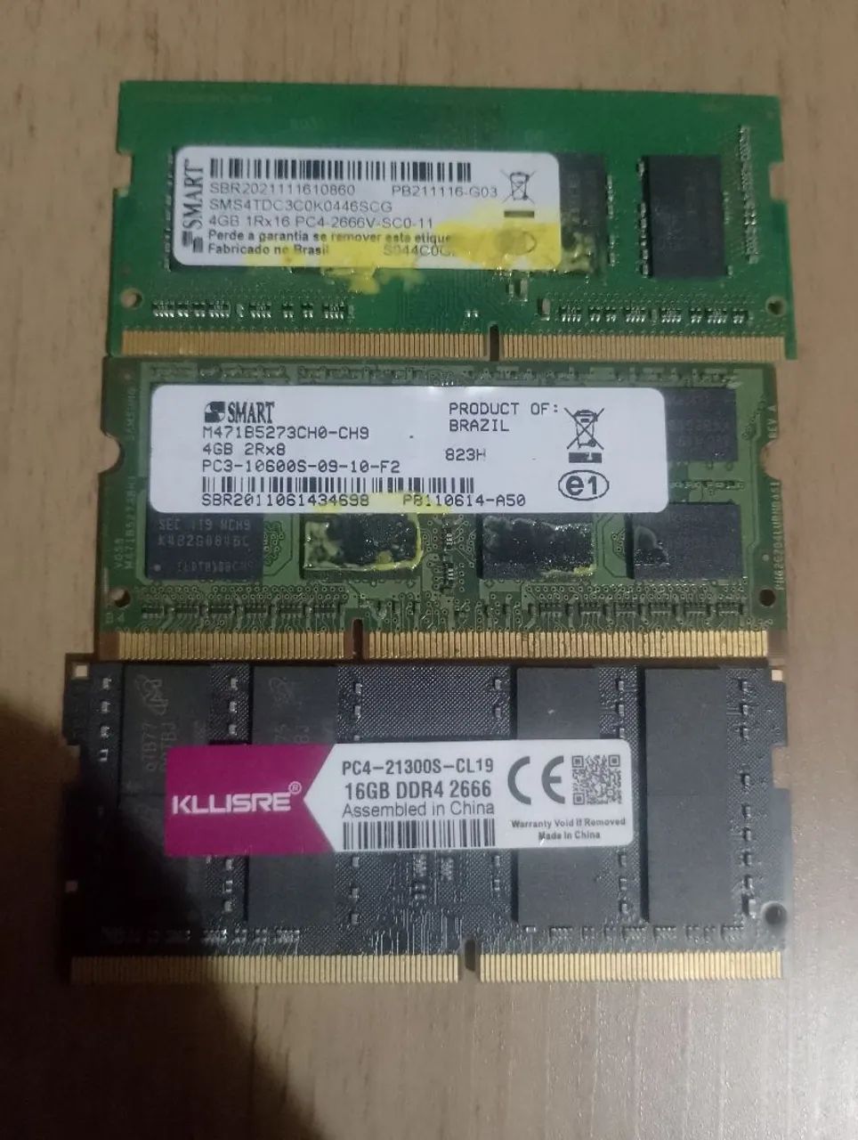 Memórias RAM para Notebook DDR3 e DDR4 (4GB e 16GB) - Foto 2