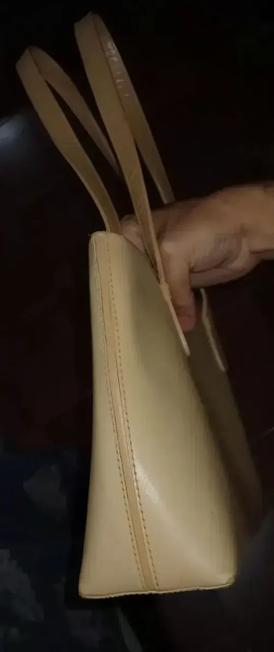 Bolsa Tote Executiva Clássica Vinil Vintage  - Foto 5