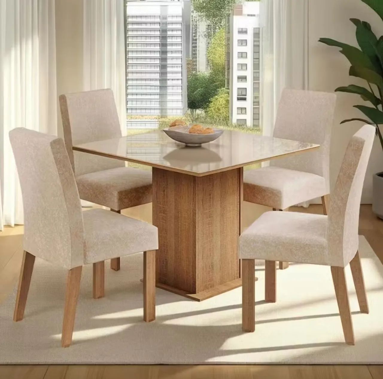 Vende se mesa de vidro 