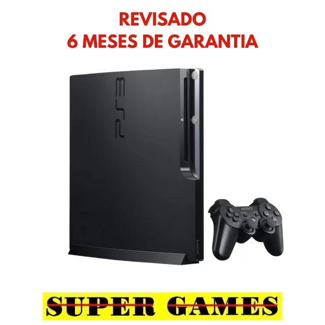 PS3 slim 160gb, loja física desde 2004, próximo ao metrô AvaliamosTroca