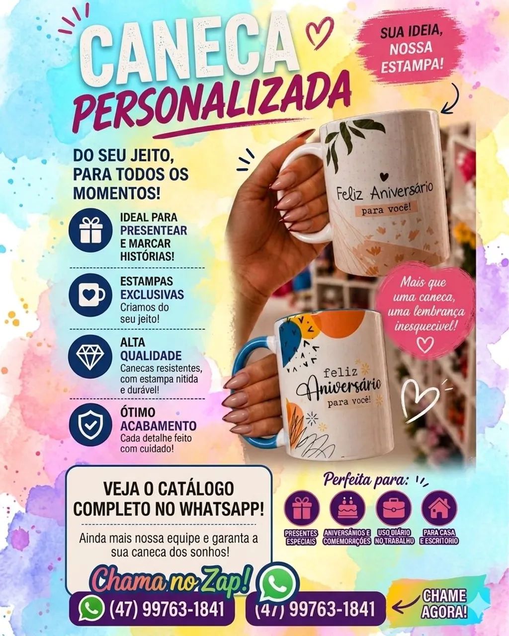 Canecas personalizada 