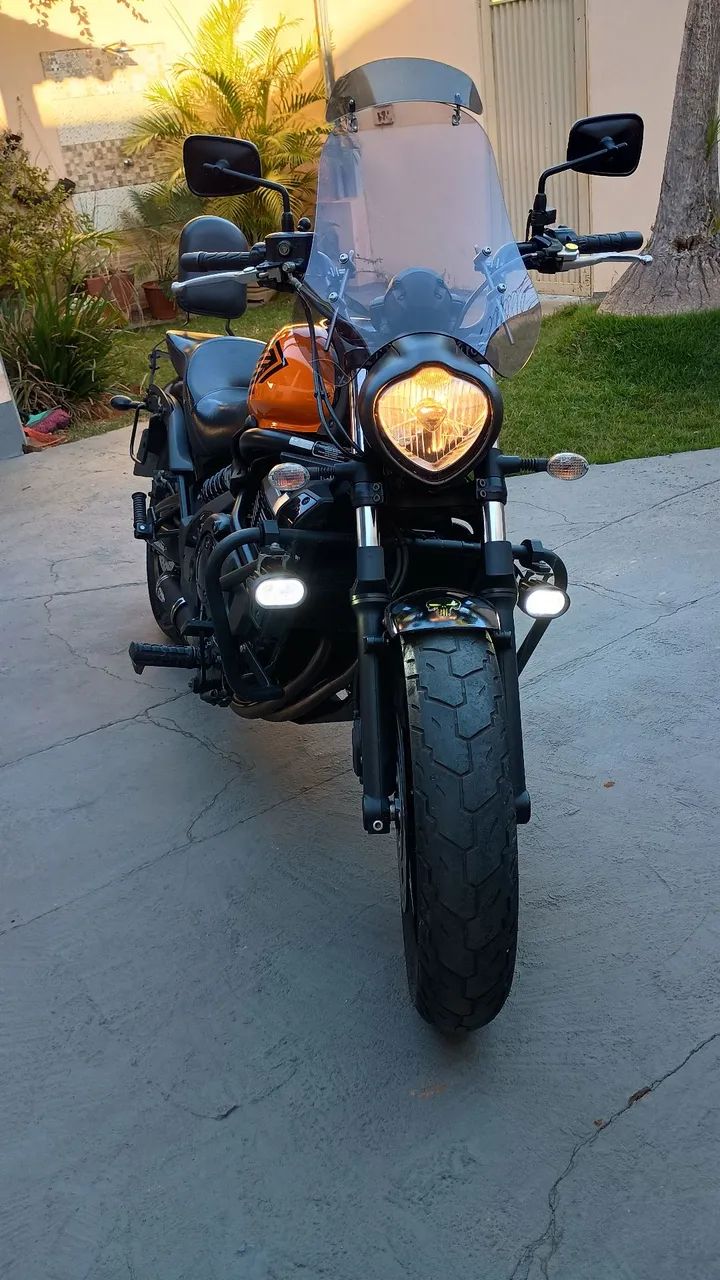 Vulcan 650S com ABS e baixo km - Foto 3