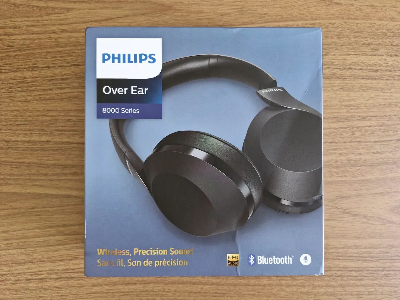 Fone de ouvido bluetooth Hi-Res Philips PH802 na caixa - Foto 3