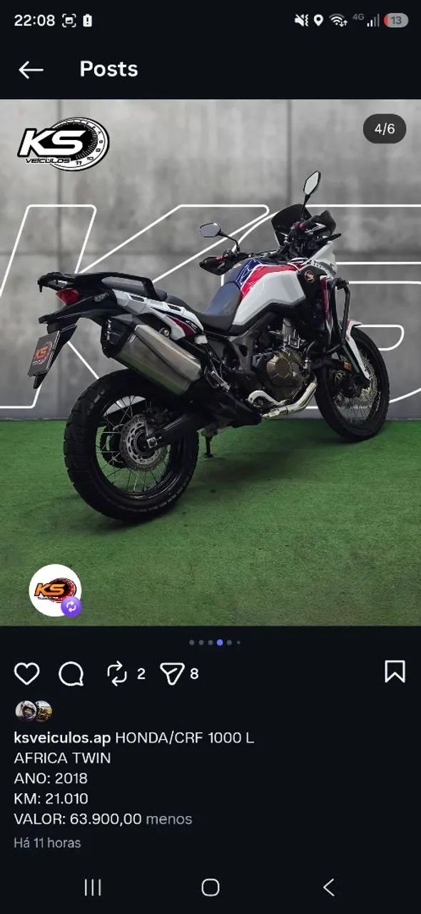 Africa twin 1000  - Foto 4