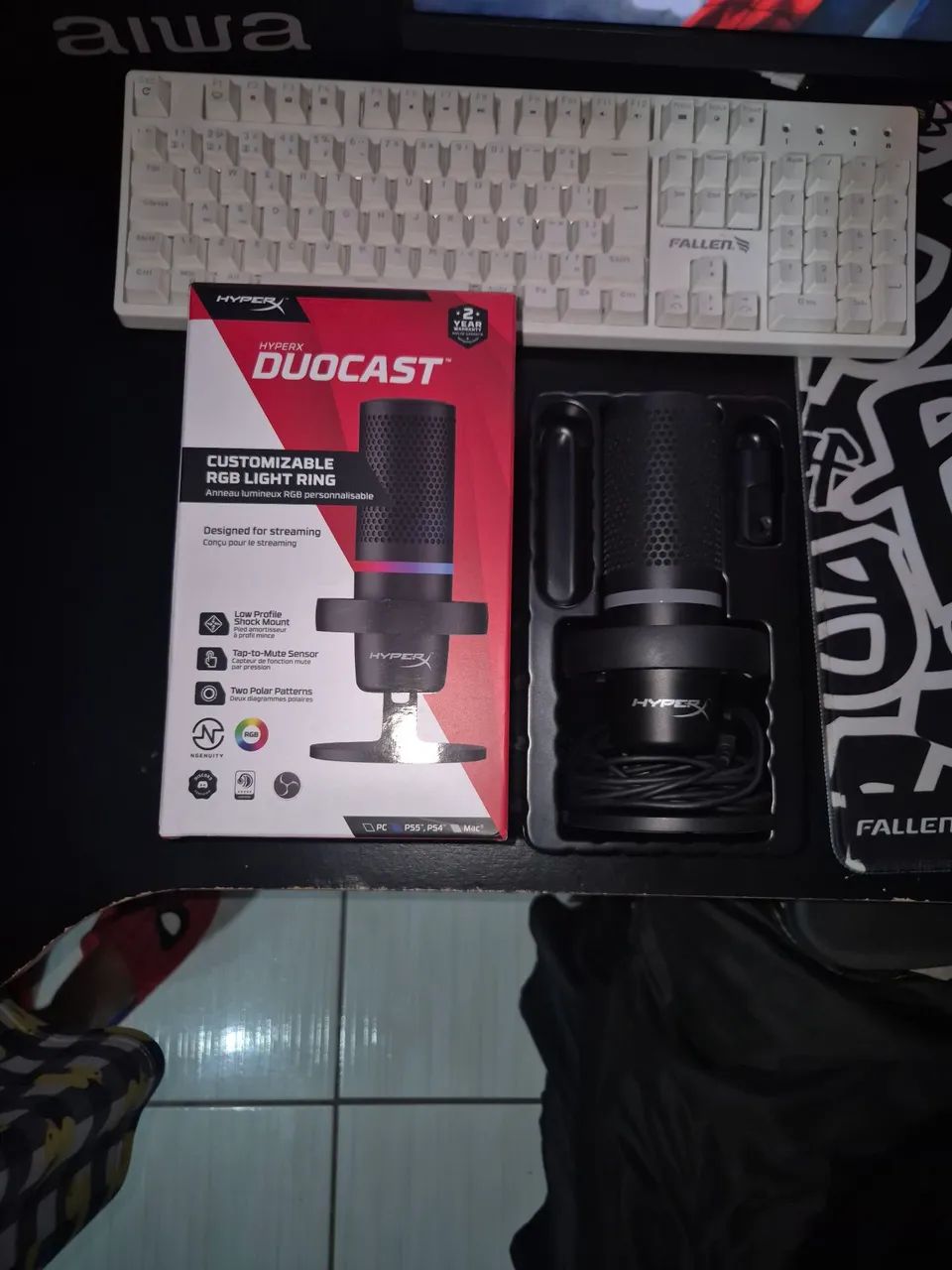 Microfone HyperX Duocast415985847743303681