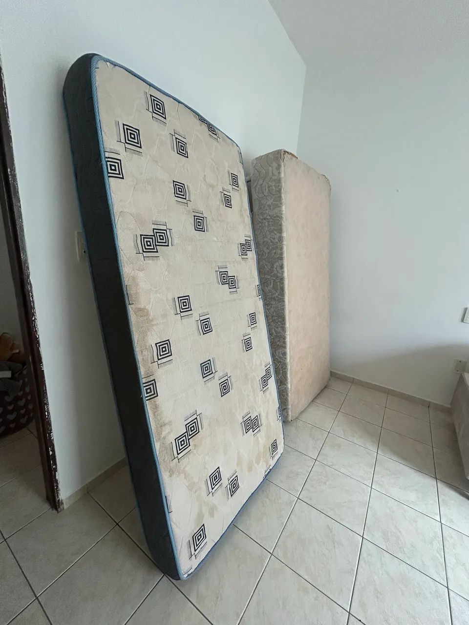 Colchão  + base - cama box SOLTEIRO