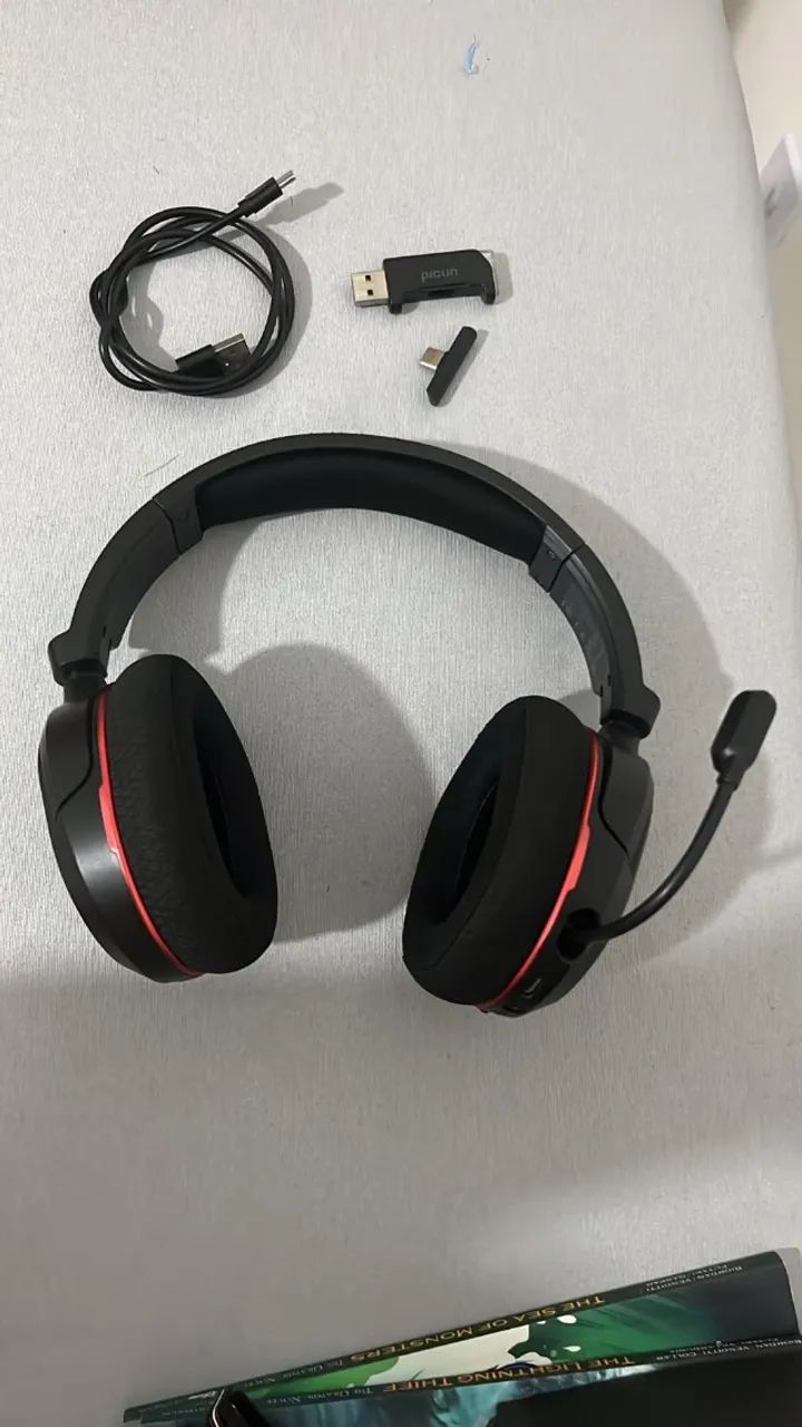 Headset Gamer Picun G2 Wireless - 2.4GHz + Bluetooth