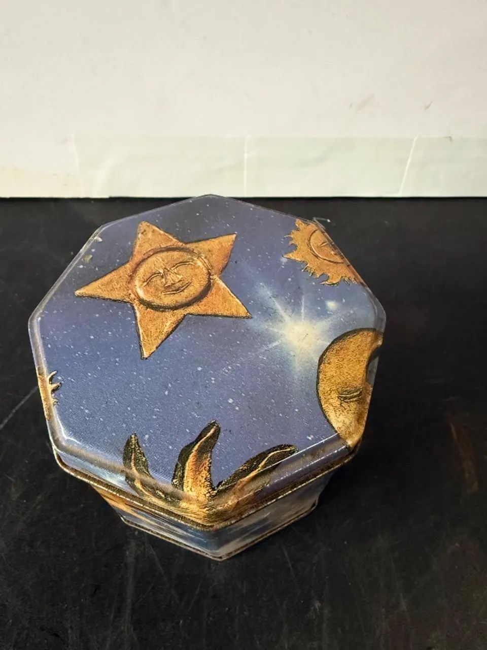 Lata antiga Anos 90 tema  Celestial estrela Sol Lua Estrela  - Foto 5