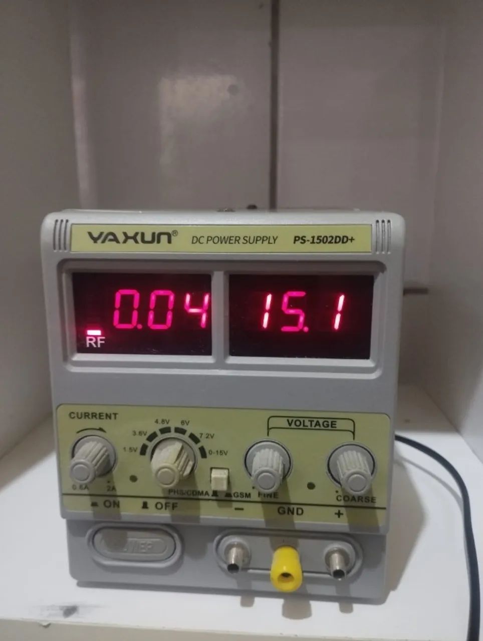 Fonte de bancada+multimetro Yaxun + USB Tester