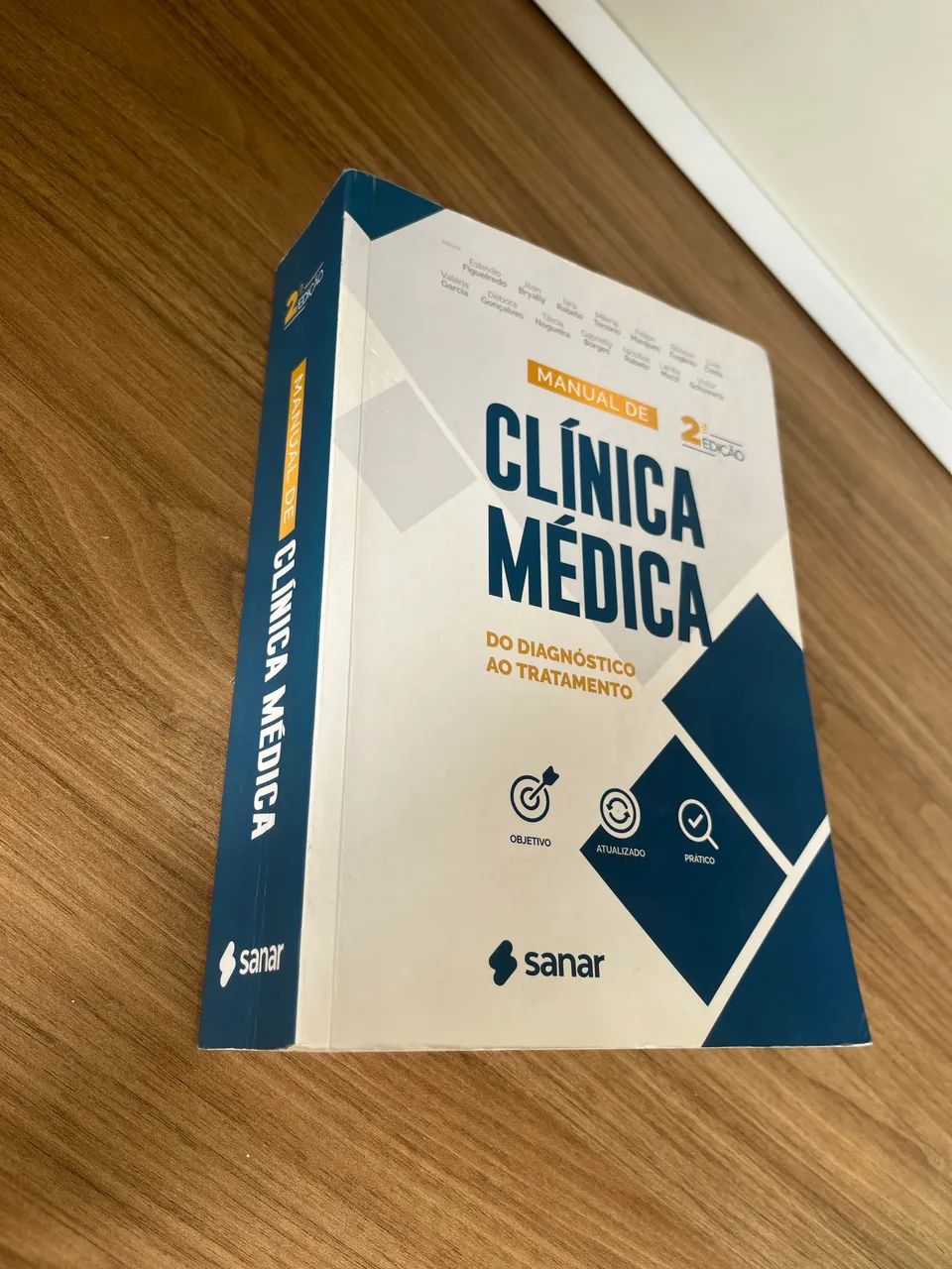 Manual de Clínica Médica, 2ª edição, editora Sanar, SEMINOVO! +