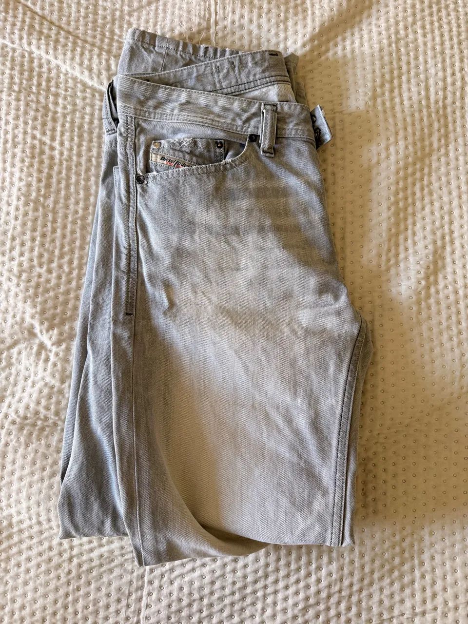 Calça Diesel cinza 42 original - Foto 3