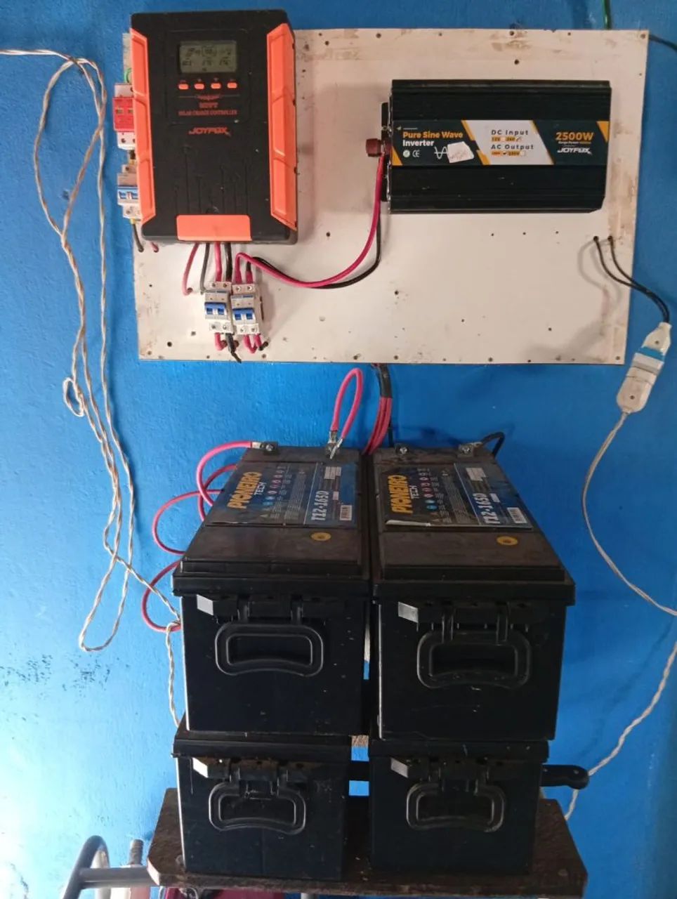 Kit de placa solar, só pegar e ligar. - Foto 3