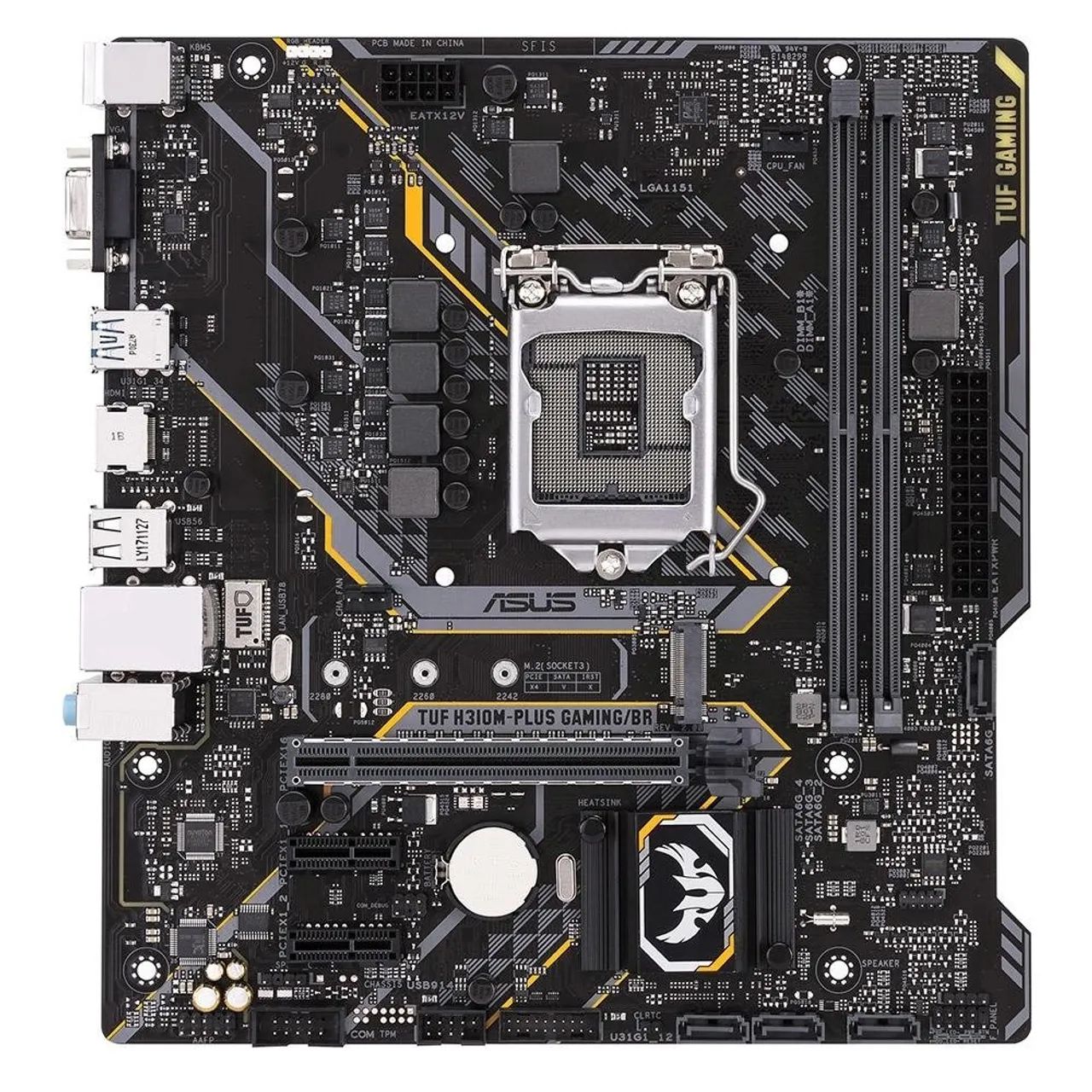 Placa mãe  Asus H310-M plus TUF gaming