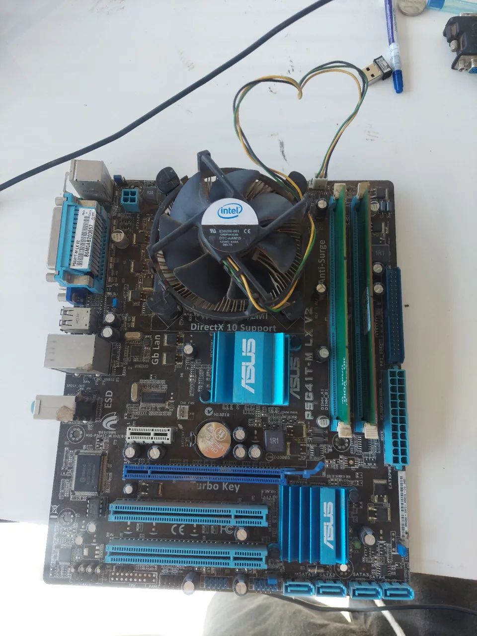 Kit Placa-mãe + Processador + Memória - Foto 2