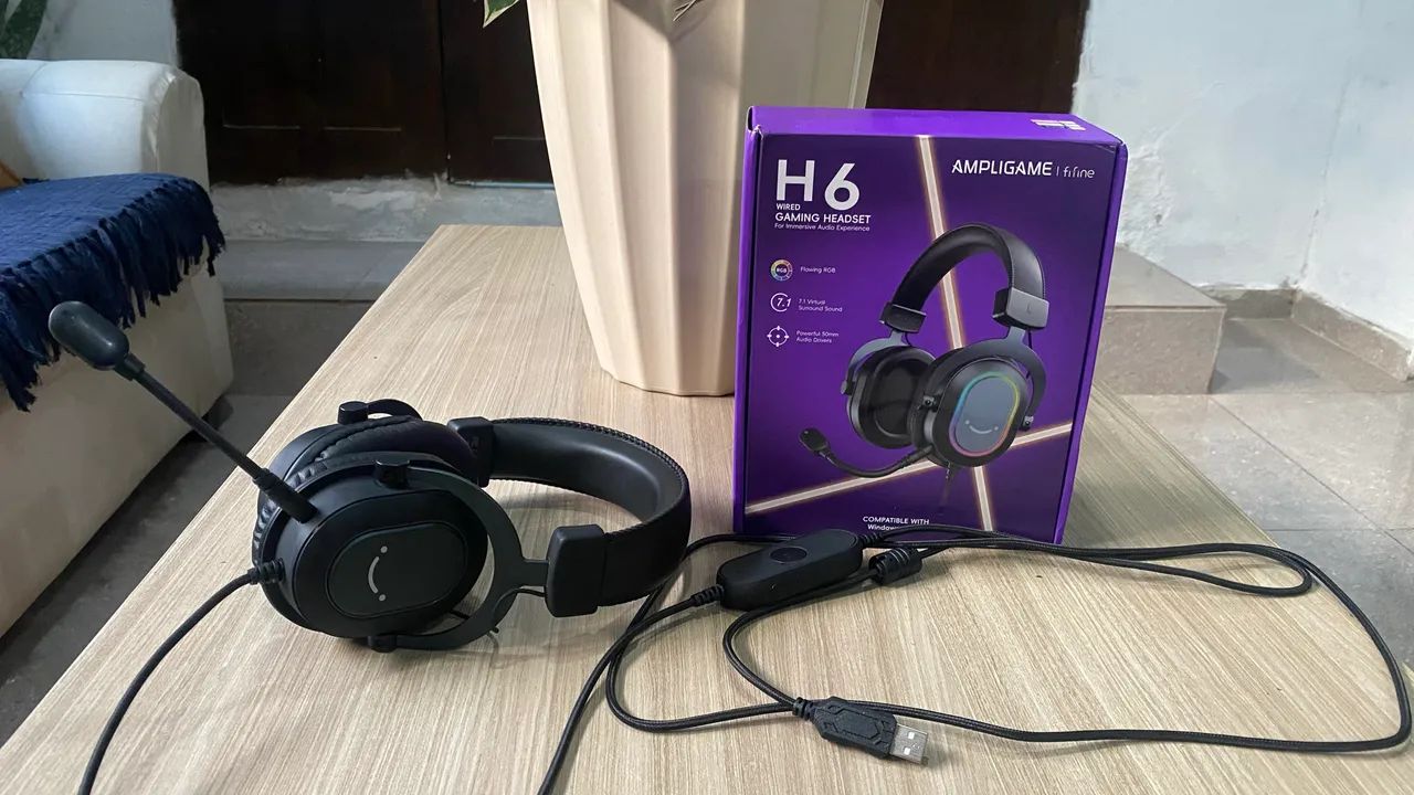 Headset gamer 7.1 fifine  - Foto 3
