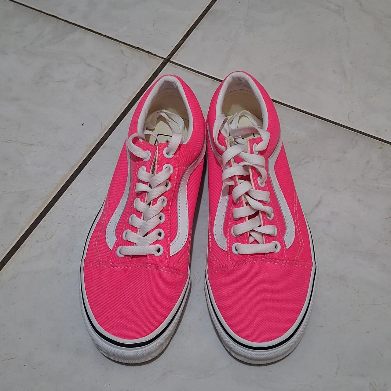 Tênis Vans Rosa Neon - Foto 2