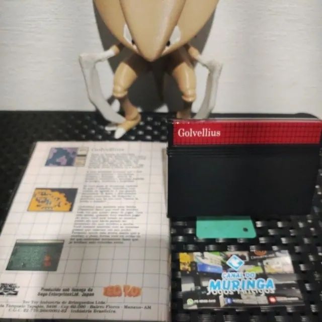Golvellius - Master System - Tectoy - repro - Caixa de locadora - Foto 4