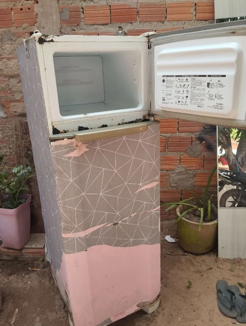 Geladeira e freezer 