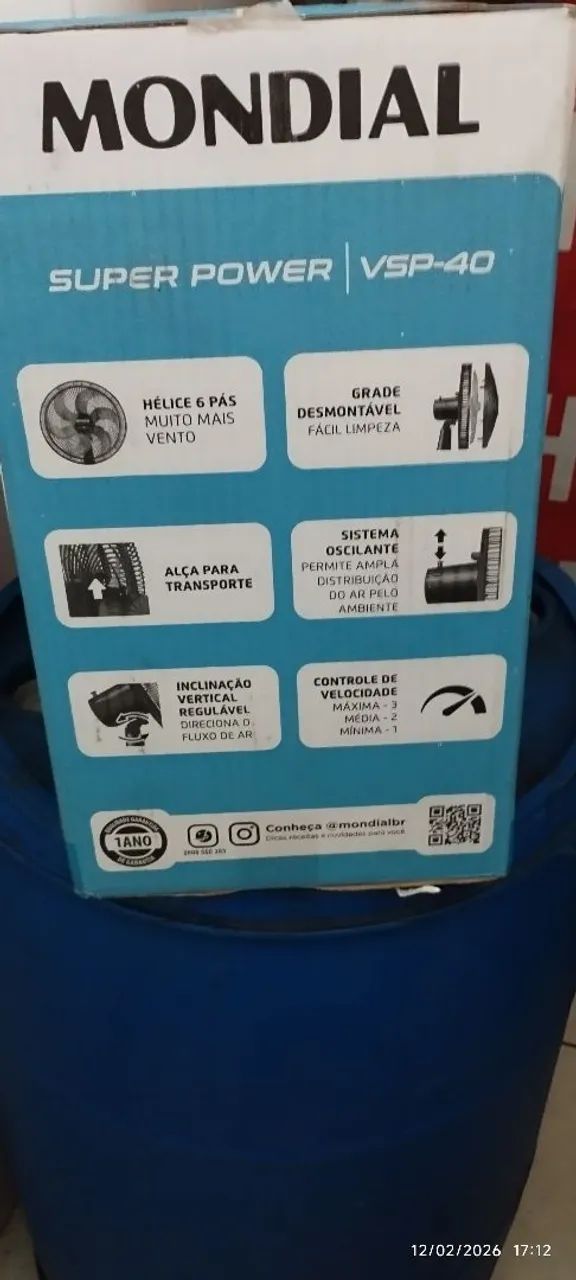 Ventilador mondial 40cm  - Foto 4