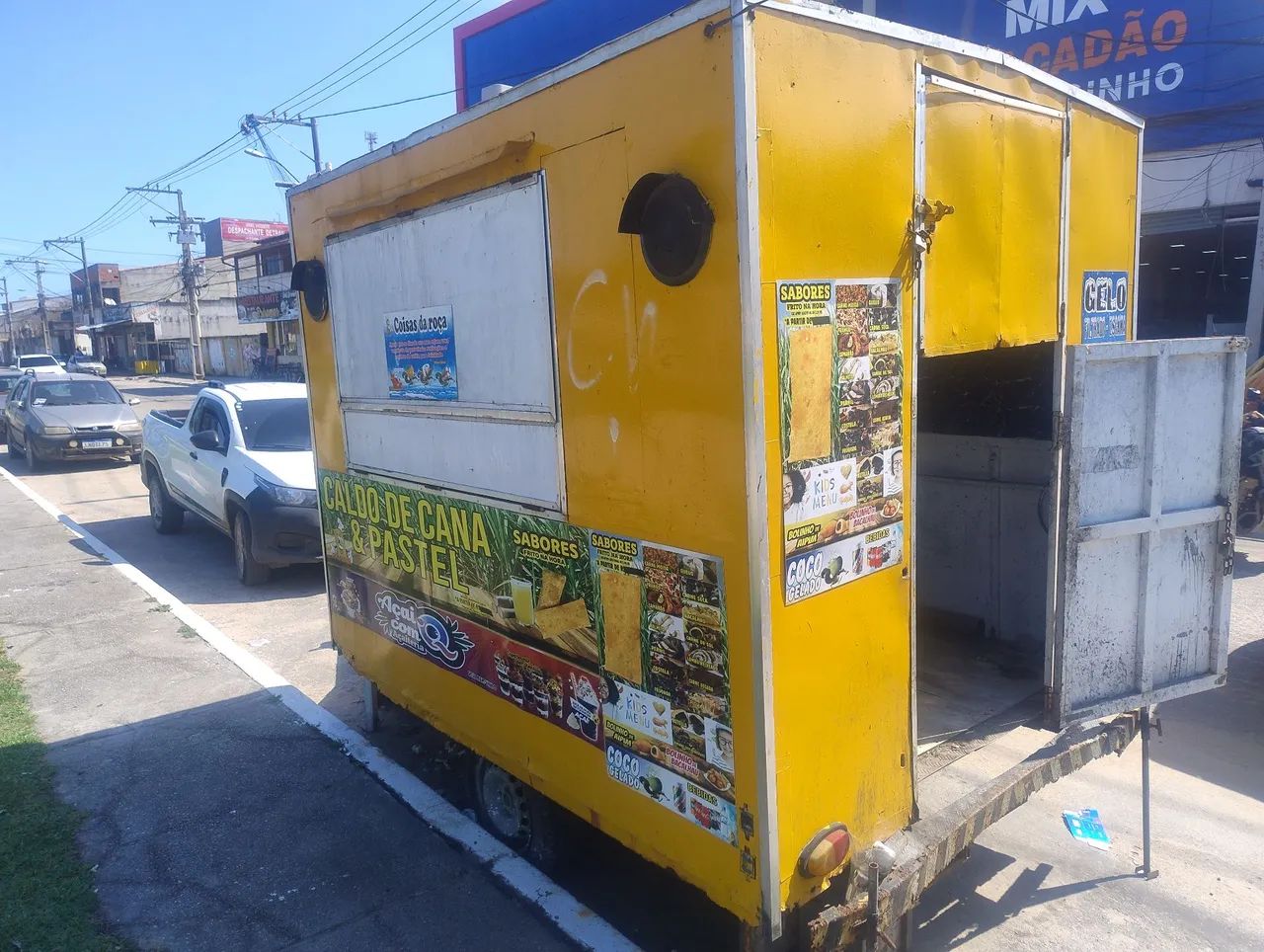 Barraca de Pastel+ Food Truck 3x2 sem Doc retirada em UNAMAR  - Foto 5