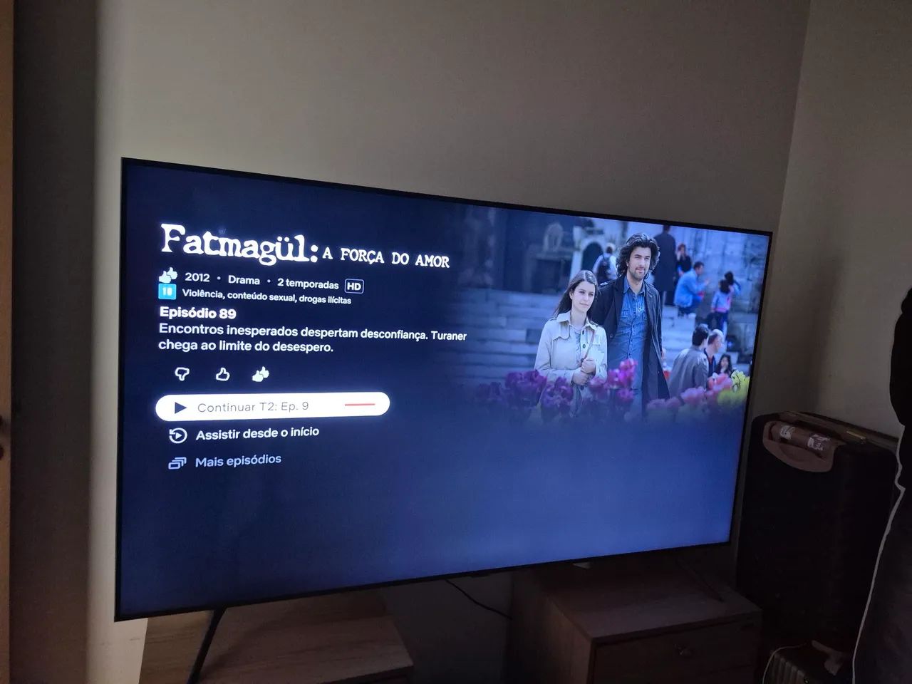TV Samsung Smart 65" Cristal Led 4k - Foto 4