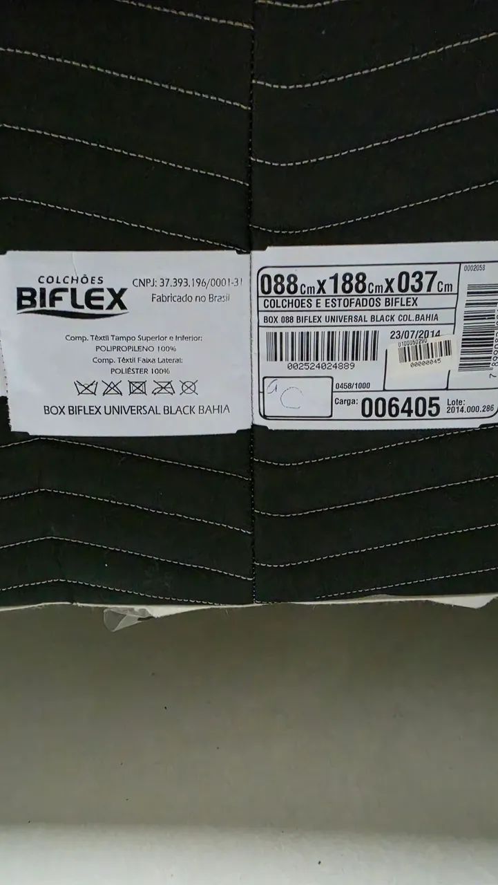 Cama solteiro (colchão e box)  - Foto 2