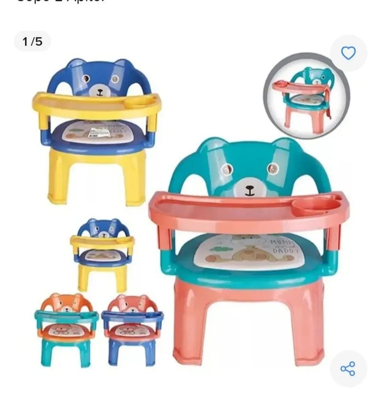 Cadeirinha de alimentação 