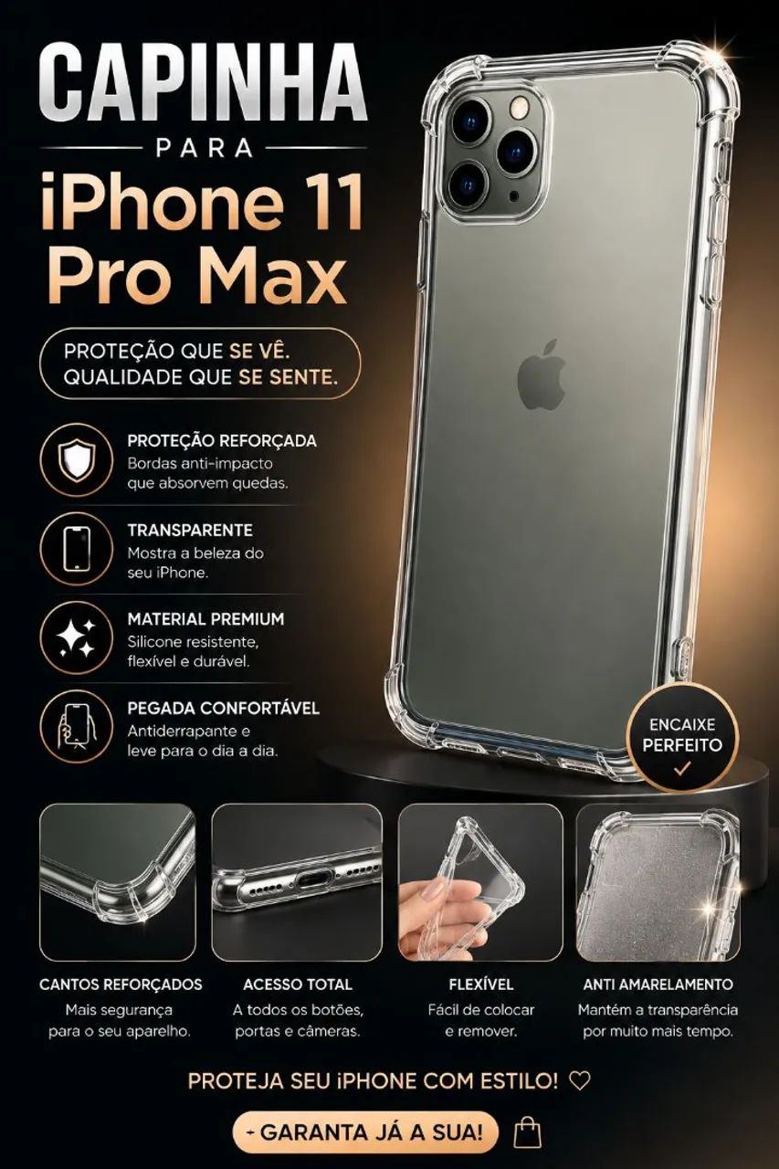 Capinha do iPhone 11 pro max