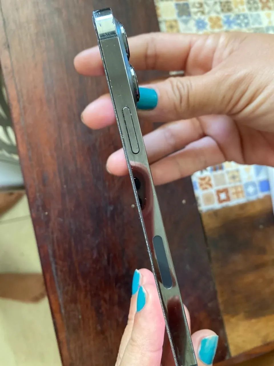 iPhone 13 Pro Max 256 gigas em bom estado!  - Foto 4