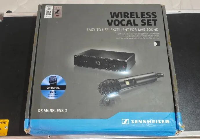 Microfone Sem Fio Sennheiser Xsw 1-835 - Microfones e Gravadores
