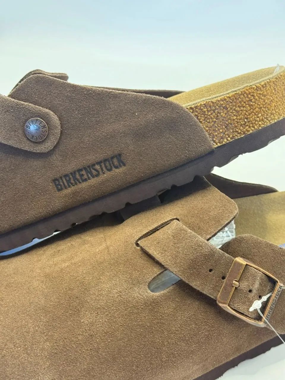 sandália birkenstock boston marrom tam 40 - Foto 3