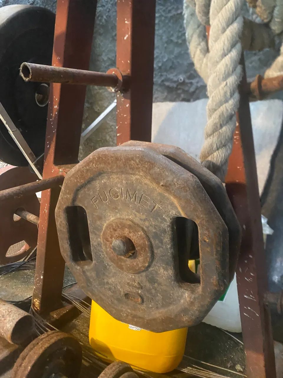 2 Anilhas de 10kg 