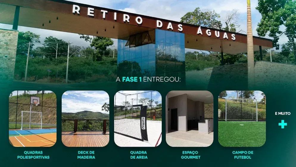 Lotes no Condomínio Retiro das Águas em Lagoa Santa - Exclusivos! - Foto 8