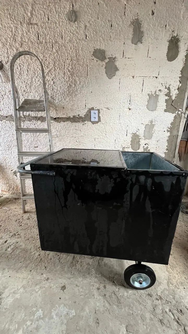 Carrinho açaí, sorvete, carrinho ferro multiuso, ótimo estado  - Foto 2