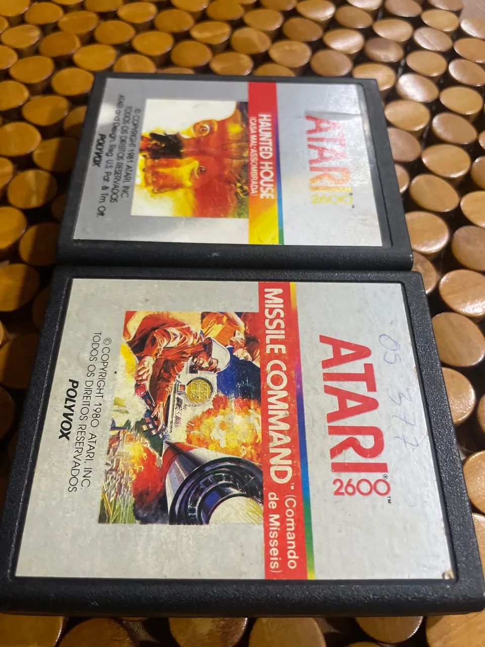 Jogos Atari Haunted House + Missile Command  - Foto 3