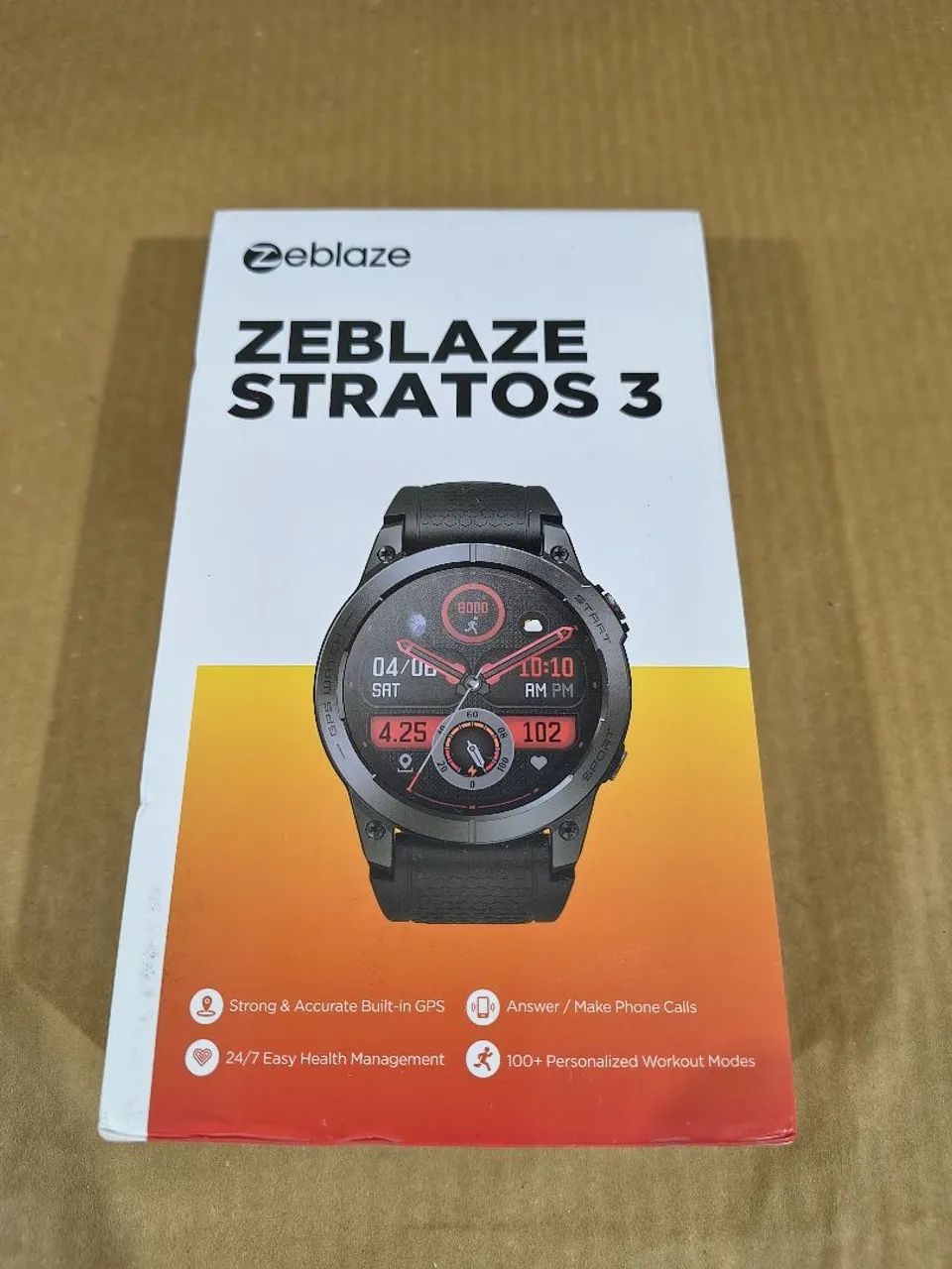 relógio Smartwatch zeblaze Stratos 3 